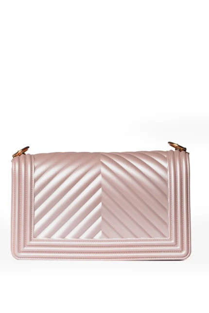 BORSA FLAT MEDIUM ROSA CHIARO Marc Ellis