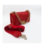 BORSA FLAT MEDIUM ROSSO Marc Ellis