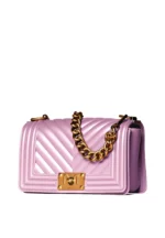 BORSA FLAT SMALL ROSA BUBBLE Marc Ellis