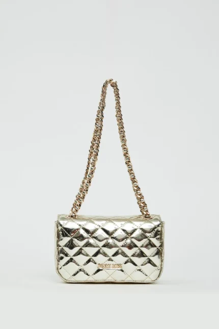 BORSA LAMINATA ORO Denny Rose