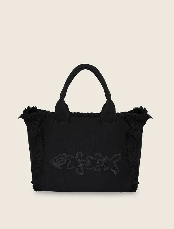 BORSA TOTE BAG NERA Effek