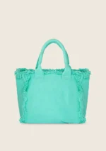 BORSA TOTE BAG VERDE ACQUA Effek