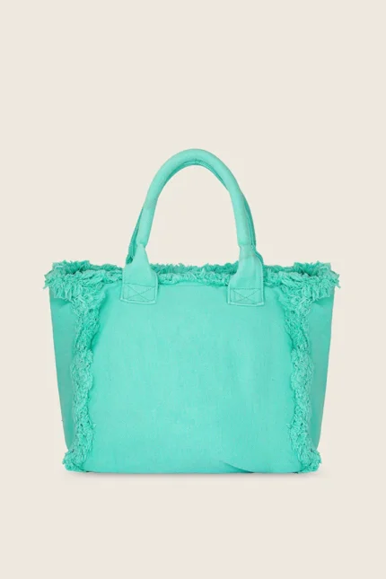 BORSA TOTE BAG VERDE ACQUA Effek
