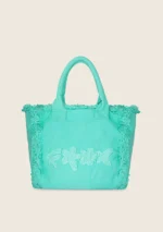 BORSA TOTE BAG VERDE ACQUA Effek