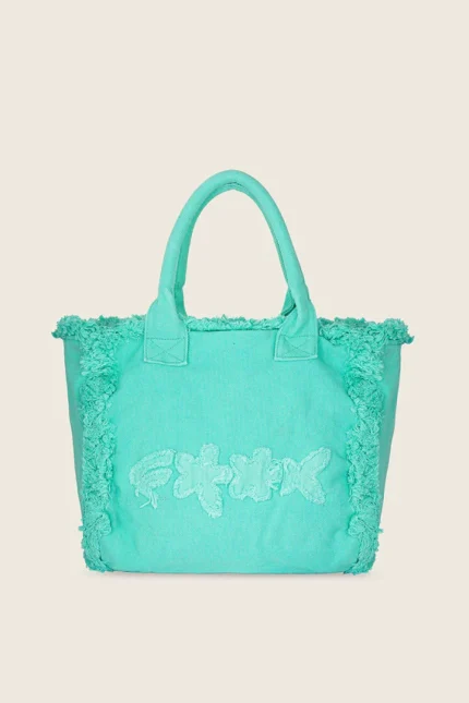 BORSA TOTE BAG VERDE ACQUA Effek