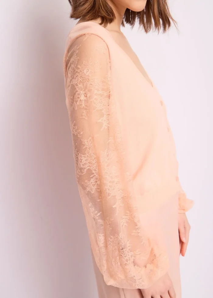 CARDIGAN PESCA E PIZZO Denny Rose