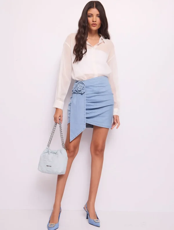 GONNA CORTA IN DENIM Denny Rose