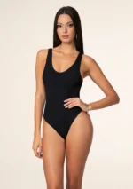 INTERO MONOKINI NERO SPUGNA Effek