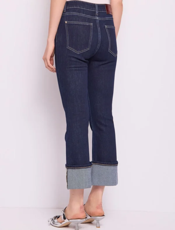JEANS CAPRI A ZAMPA Denny Rose