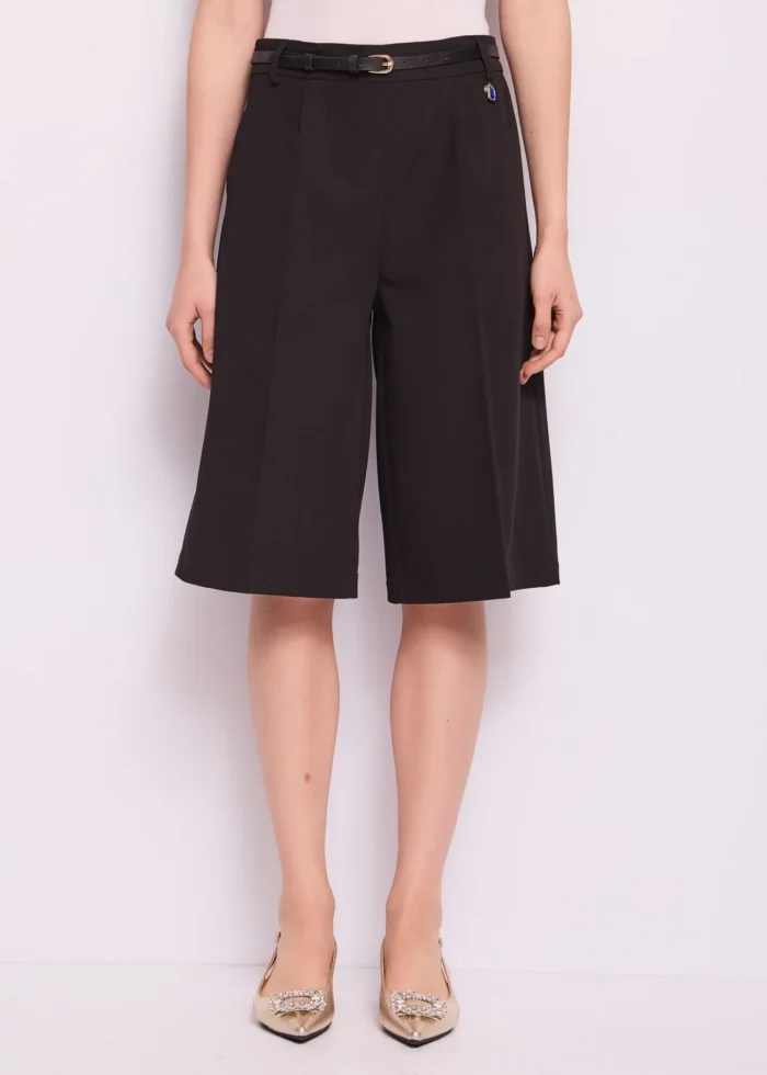 PANTALONE BERMUDA NERO Denny Rose