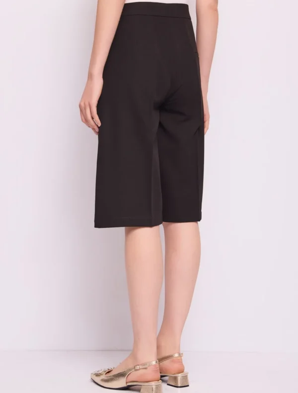 PANTALONE BERMUDA NERO Denny Rose