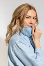 TRENCH IN DENIM STRASS BLANCA Relish