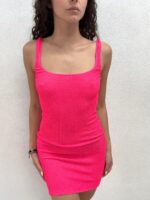 ABITO CORTO SPUGNA FUCSIA Effek
