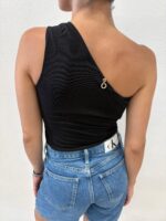 TOP BODY MONOSPALLA NERO FABRIZIA Relish