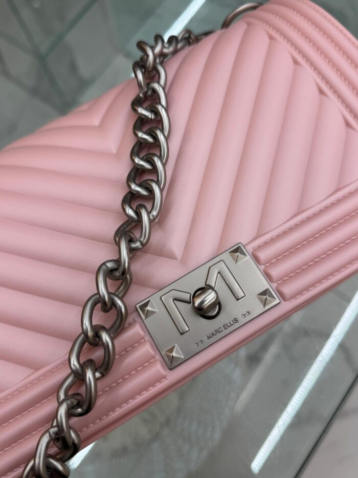 BORSA FLAT MEDIUM ROSA CANDY Marc Ellis