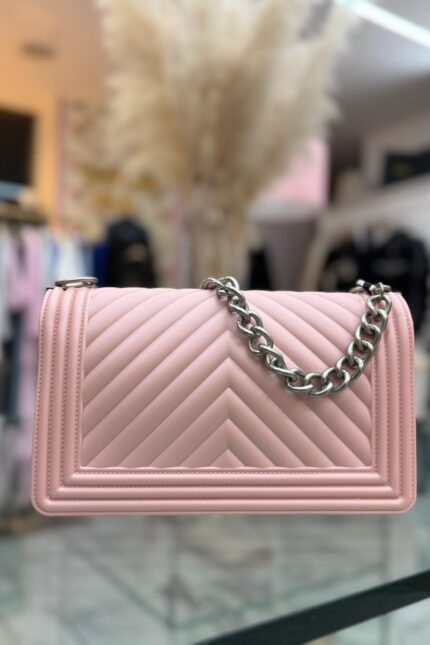 BORSA FLAT MEDIUM ROSA CANDY Marc Ellis