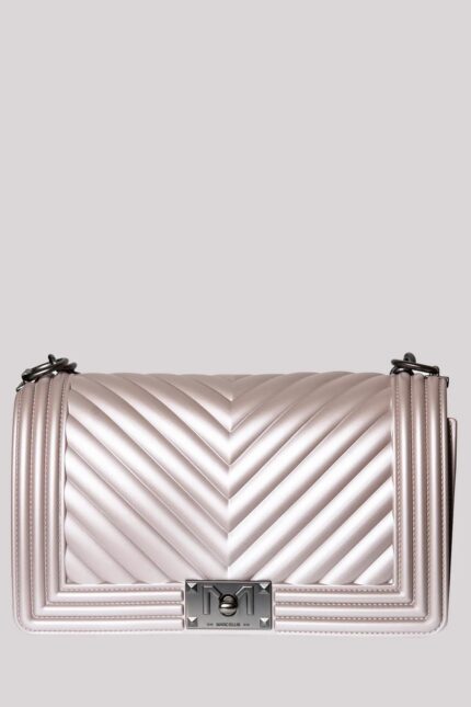 BORSA FLAT MEDIUM ROSA CHIARO Marc Ellis