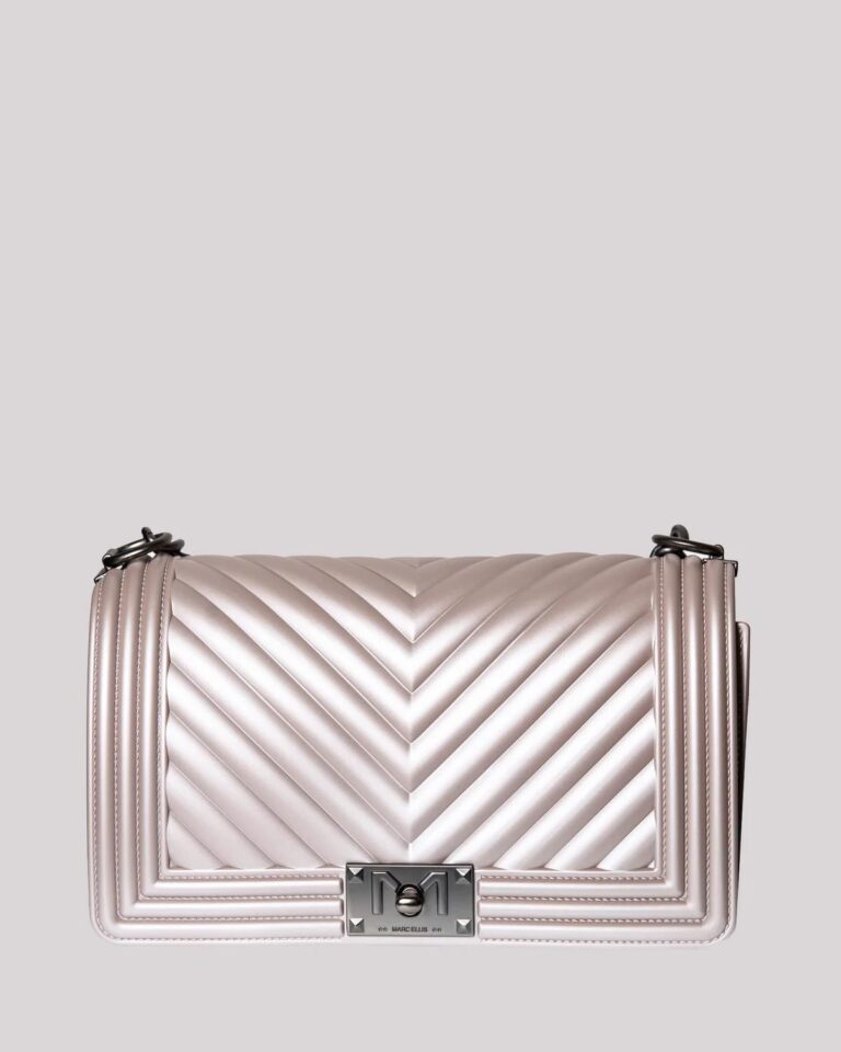 BORSA FLAT MEDIUM ROSA CHIARO Marc Ellis