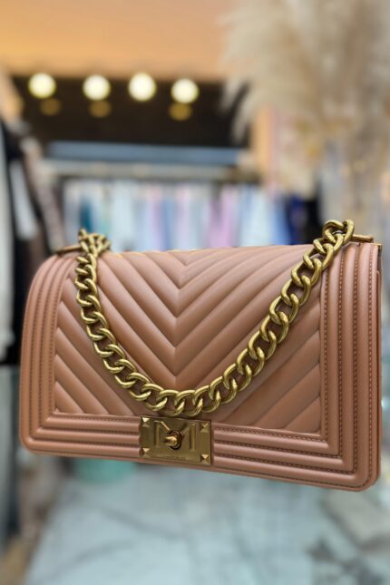 BORSA FLAT MEDIUM ROSÉ Marc Ellis