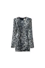 ABITO TUBINO MACULATO MINI DRESS JODIE Aniye By