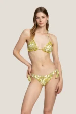 BIKINI A TRIANGOLO CASHMERE GIALLO 4giveness