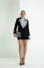 BLAZER NERO STRASS Odi et Amo