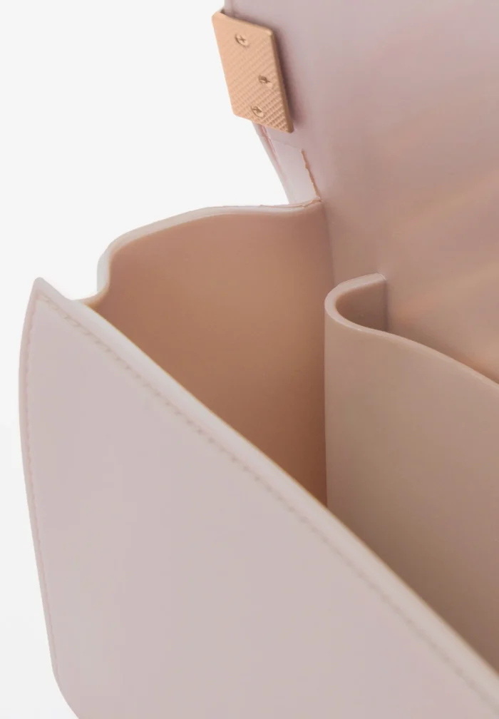 BORSA FLAT SMALL ORO Marc Ellis