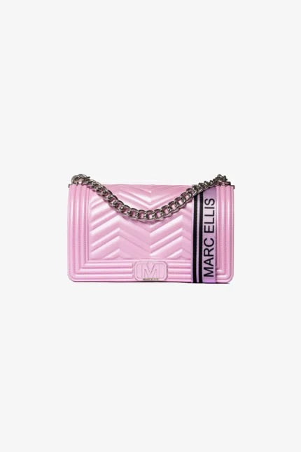 BORSA FLAT WAVE ROSA BUBBLE Marc Ellis