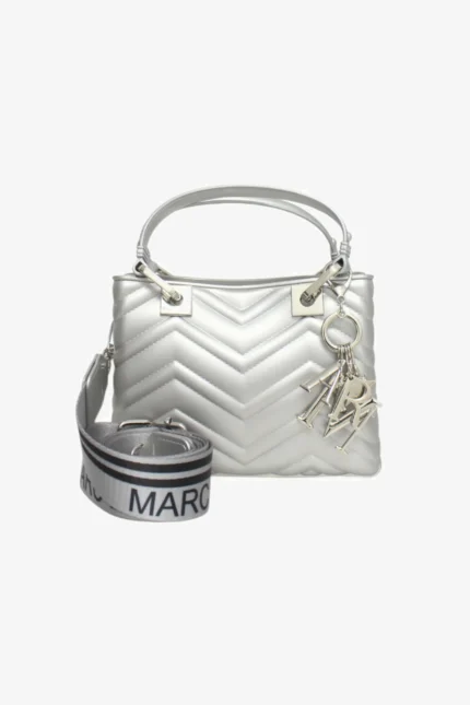 BORSA KRISSY SMALL ARGENTO Marc Ellis