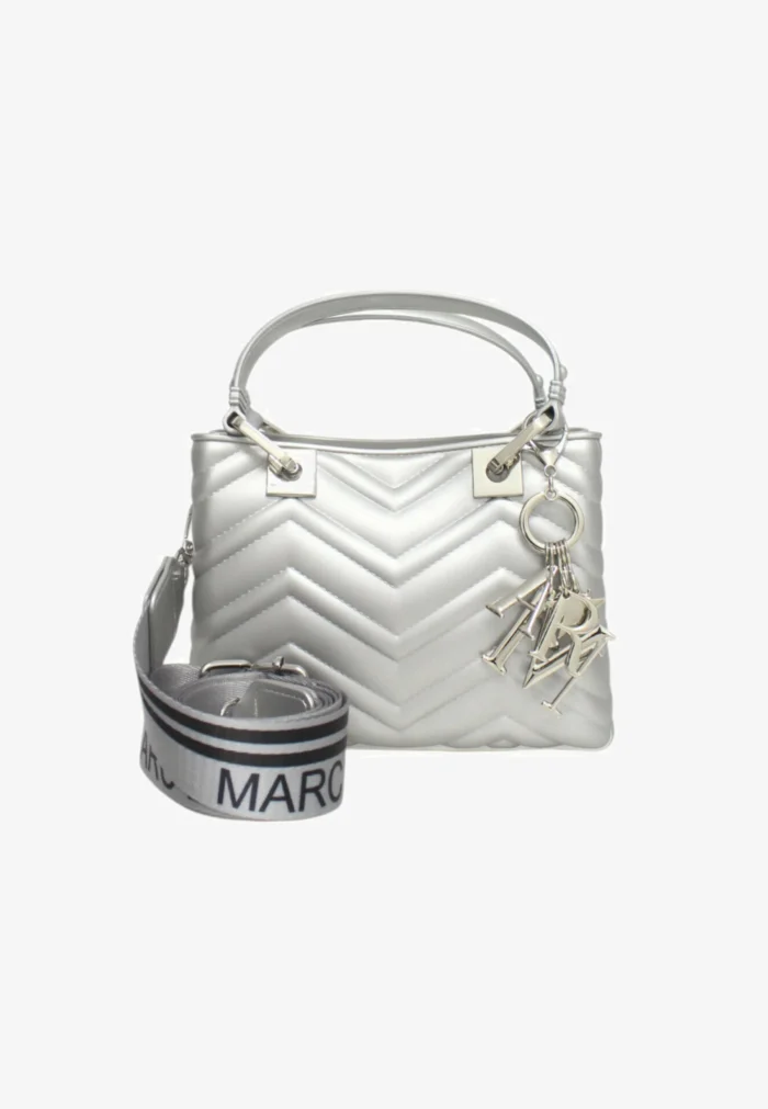 BORSA KRISSY SMALL ARGENTO Marc Ellis