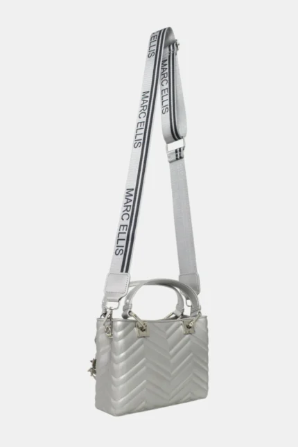 BORSA KRISSY SMALL ARGENTO Marc Ellis