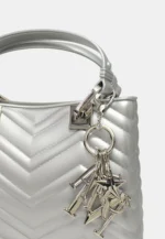 BORSA KRISSY SMALL ARGENTO Marc Ellis