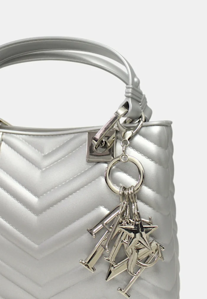 BORSA KRISSY SMALL ARGENTO Marc Ellis