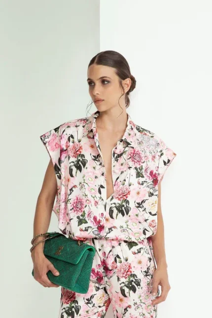 CAMICIA OVER FIORI Odi et Amo