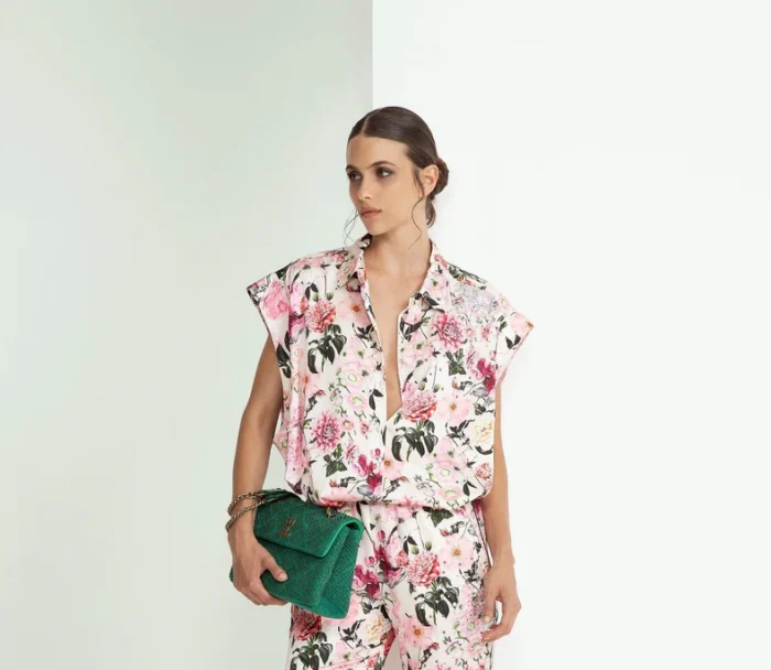 CAMICIA OVER FIORI Odi et Amo