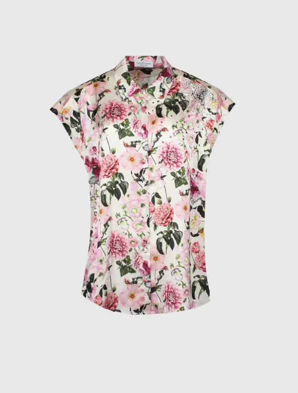 CAMICIA OVER FIORI Odi et Amo