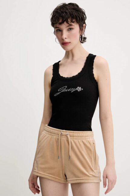 CANOTTA TOP NERA Juicy Couture