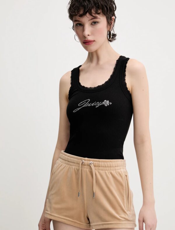 CANOTTA TOP NERA Juicy Couture