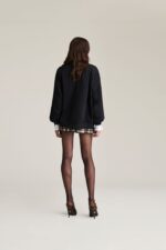 FELPA NERA BOCCA SWEATSHIRT PUNK Aniye By