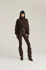 MAGLIA PULL DOLCEVITA MOKA TURTLENECK CHRIS Aniye By