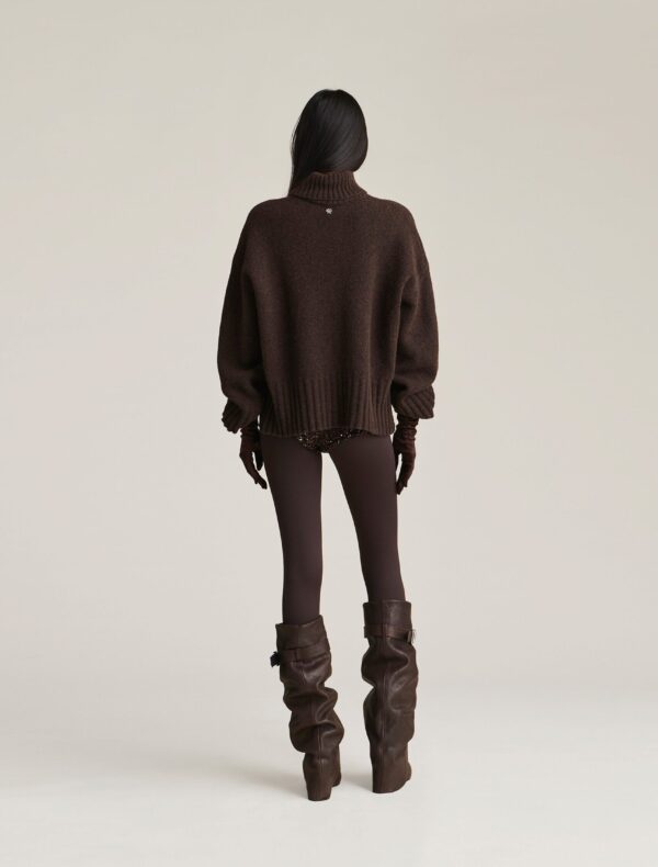 MAGLIA PULL DOLCEVITA MOKA TURTLENECK CHRIS Aniye By