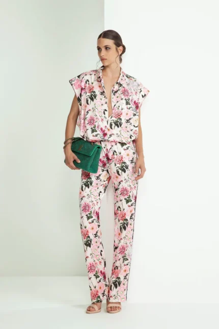 PANTALONE FIORI Odi et Amo