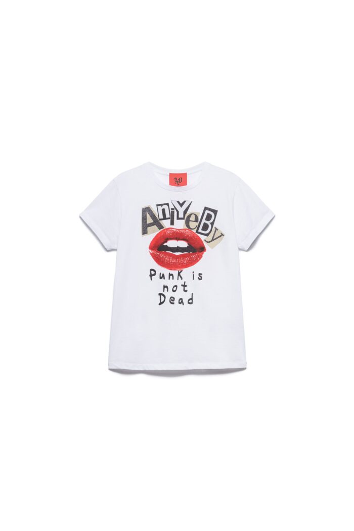 T-SHIRT BIANCA BOCCA ANIYE PUNK Aniye By
