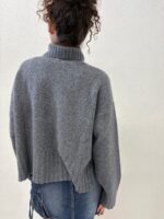 MAGLIA PULL DOLCEVITA GRIGIO TURTLENECK CHRIS Aniye By