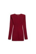 ABITO A TUBINO BORDEAUX MINI DRESS SIENNA Aniye By