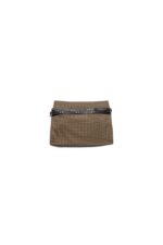 GONNA QUADRI BELT SKIRT LEXA Aniye By