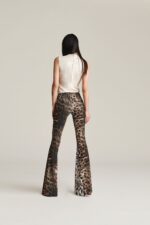 PANTALONE ANIMALIER FLARED NADINE Aniye By