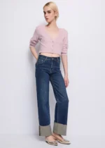 SCALDACUORE CARDIGAN PELUCHE ROSA Denny Rose
