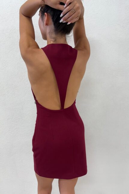 ABITO A TUBINO BORDEAUX TANK DRESS Aniye By