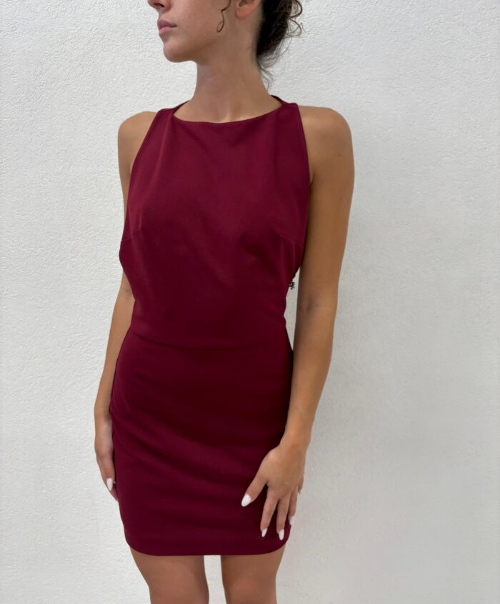 ABITO A TUBINO BORDEAUX TANK DRESS Aniye By